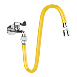 不锈钢加长万向水龙头延伸器延长管水管软管能万接头防溅神器通用