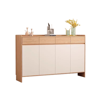 实木衣帽架鞋柜一体进门口换鞋凳