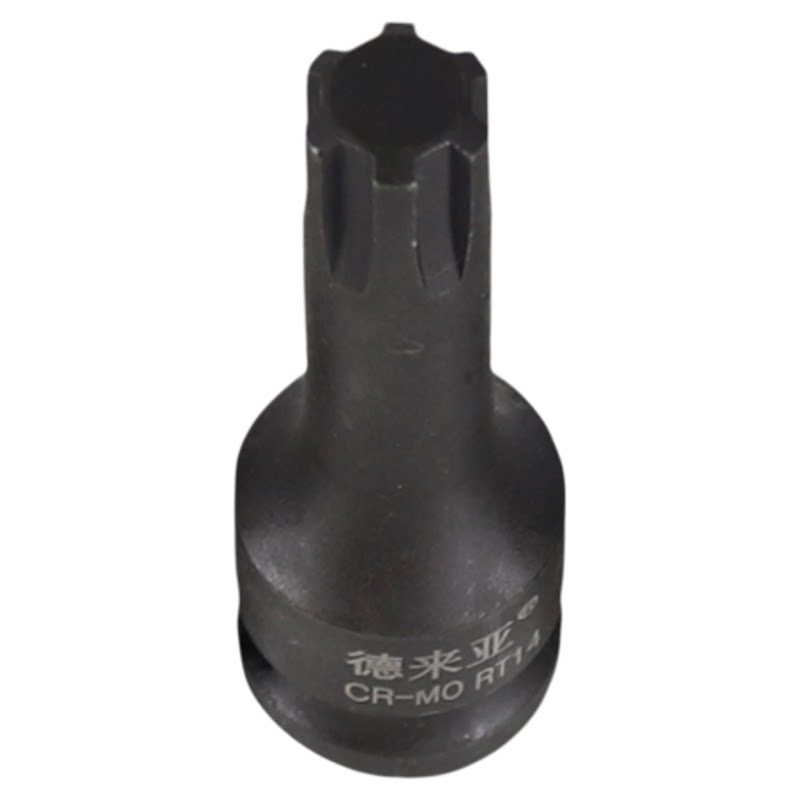 1/2气动旋具套装6齿花键内六花型梅花旋具套筒汽车缸盖螺丝RT12