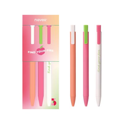 速干按动st下午茶笔never高颜值