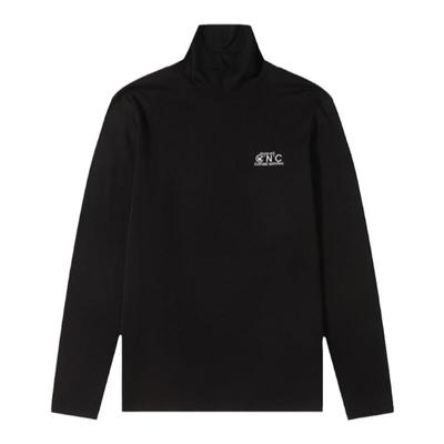 CNC长袖简约青年轻奢莫代尔棉