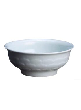 景德镇官方正品影青瓷吃饭碗昌南旗舰店食品级高温陶瓷家用米饭碗