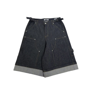 Grailz LEARL 25ss KOIN 快闪店联名限定 双膝原牛七分裤休闲短裤