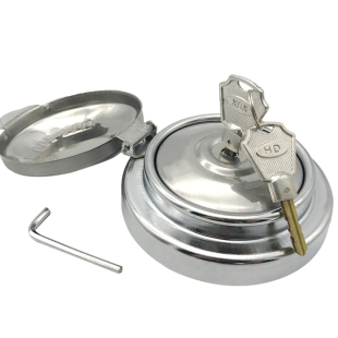 适用货车通用防盗油箱盖锁解放德龙东风天锦斯太尔奥威油箱防盗锁