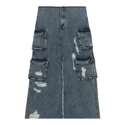 ITGROUNDZERO牛仔半身裙