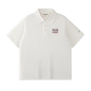 FILA FUSION斐乐潮牌男子针织短袖POLO衫2026秋新款休闲宽松上衣
