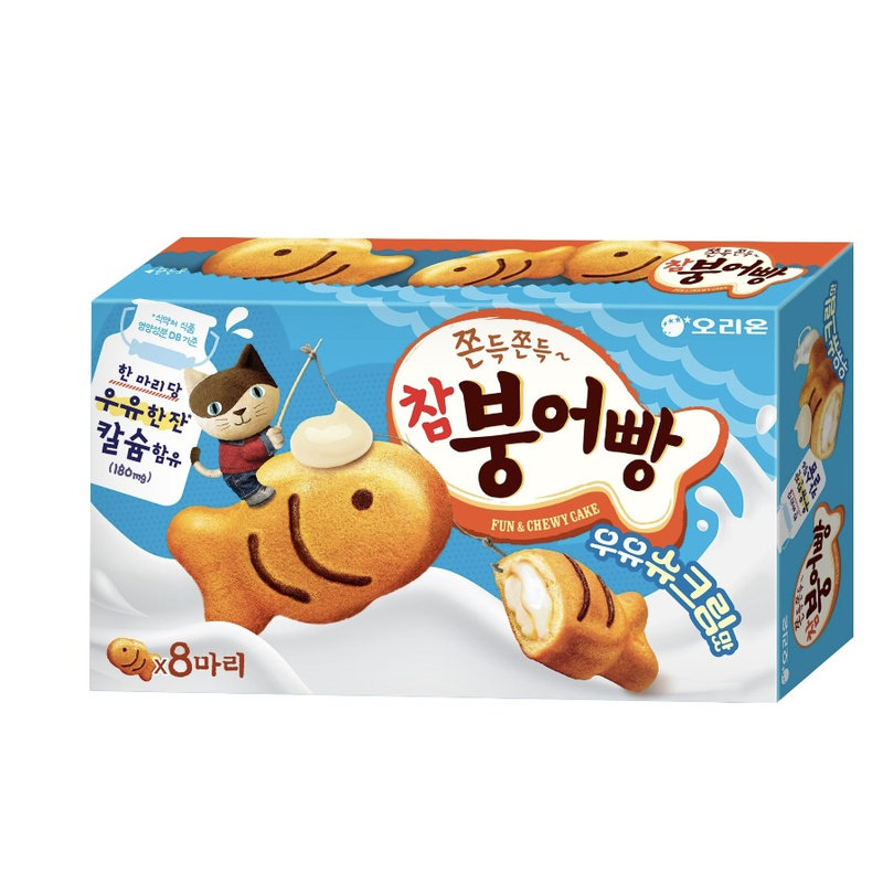 韩国直邮好丽友奶油夹心年糕8袋