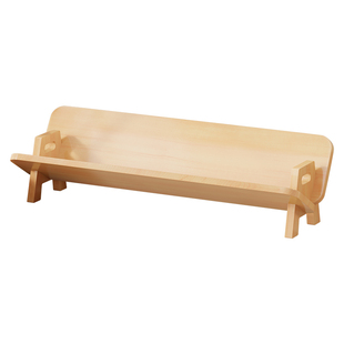 桌面置物架木质简约书架书桌倾斜书籍收纳办公室工位文件资料整理