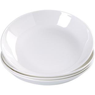 骨瓷大号白瓷盘子剁椒鱼头蒸鱼陶瓷酒店餐厅大盘鸡盖浇饭自助餐盘