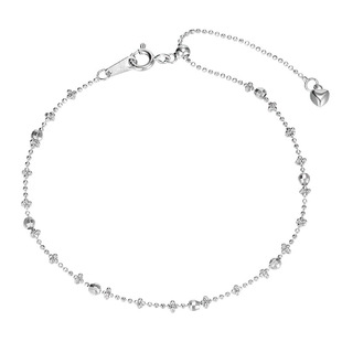 意大利工艺镭射轻奢高级感小众设计抽拉可调节925纯银仙女手链