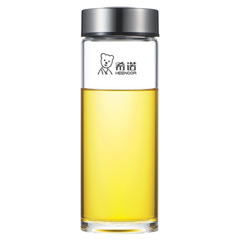 希诺玻璃杯单层加厚大容量家用