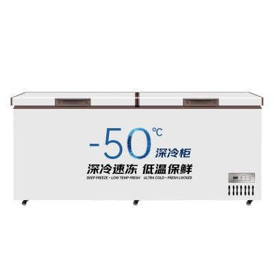 -40℃和零下50度数显卧式冷柜