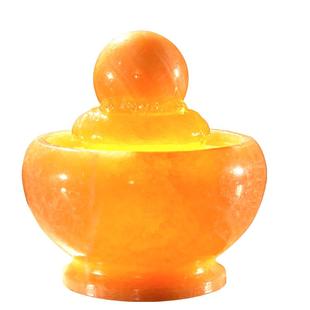 天然发光石材风水球旋转假山摆件流水喷泉新房家居客厅办公室装饰