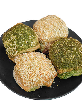 奉化千层饼宁波特产海苔芝麻饼