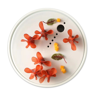 薯丫丫法式超薄山楂皮片烈焰红唇山楂鹅肝酱薄山楂果丹皮酒店食材