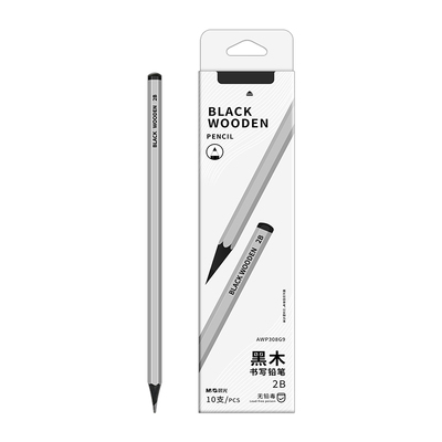 晨光黑木铅笔小学生专用