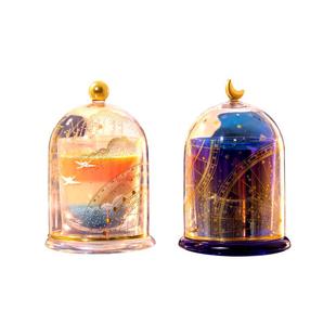 故宫淘宝|朝朝暮暮香薰蜡烛礼盒香薰灯文创新婚新年生日礼物女生