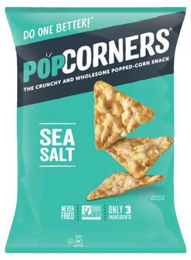 PopCorners噗噗142g*3袋膨化薯片零食玉米片脆爆米花