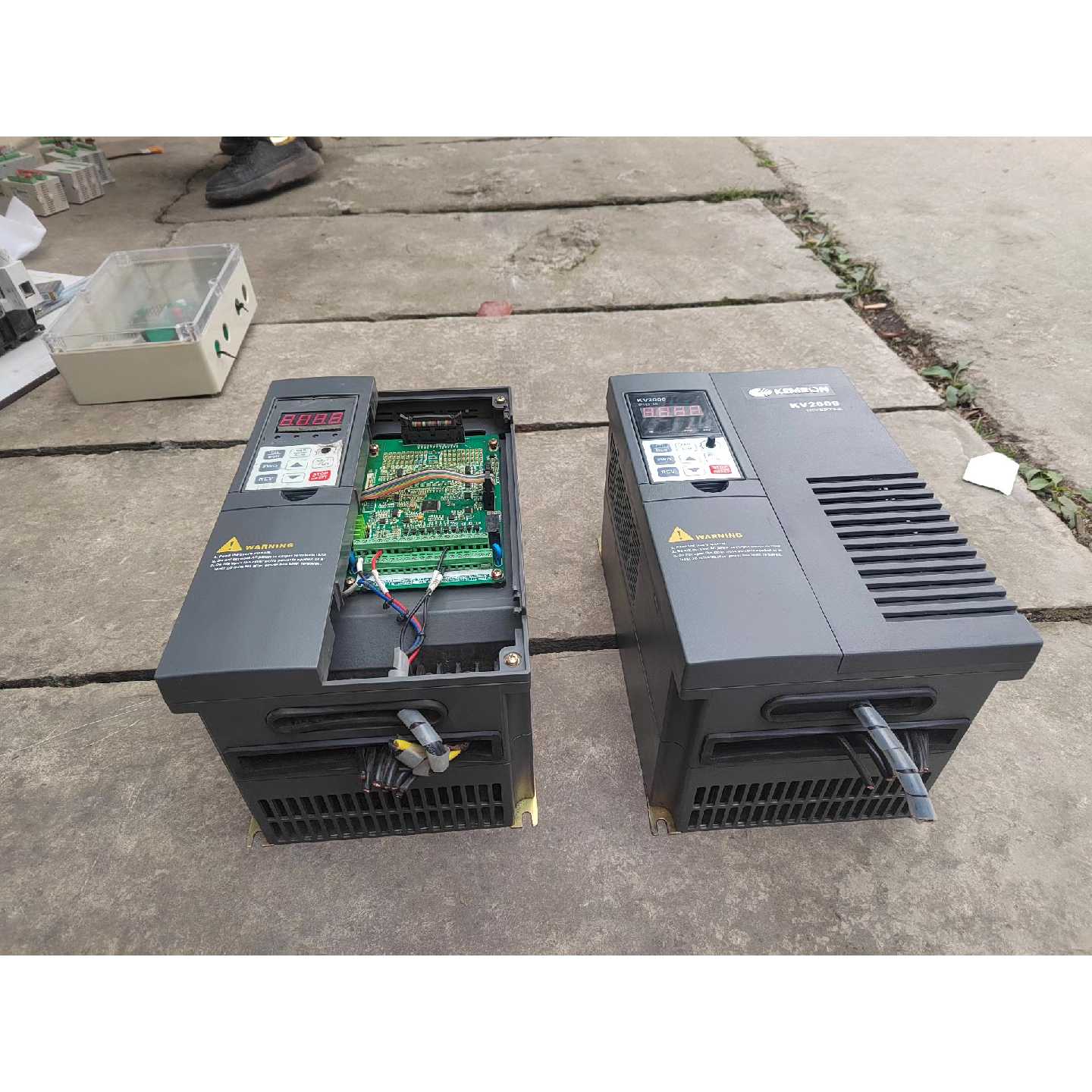 议价拆机科龙变频器2台,型号:KV2000A-P0110C-4T