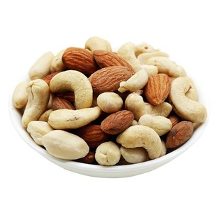 混合果仁500g每日坚果杏仁腰果花生罐装孕妇零食烘焙糕点原料特价