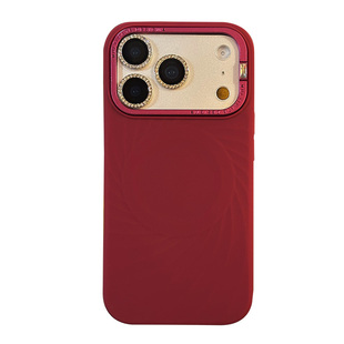 波漾手机壳水波纹手机壳17pro红桑绒紫配色液态硅胶手机壳适用苹果iPhone17ProMax