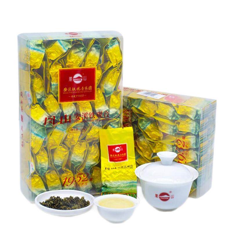 凤山牌新茶叶安溪铁观音正宗特级兰花清香型盒装口粮茶办公茶自饮