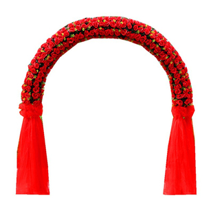 婚庆花门绢花拱门新款开业店庆活动拱门结婚拱门装饰婚礼布置花架