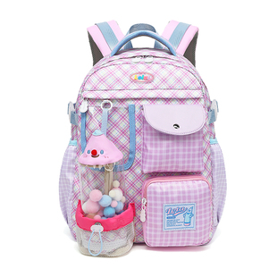 LOLA DESIGN25年秋冬新品高中书包 原创个性大容量初中女生双肩包