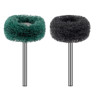 松崎百洁布抛光轮打磨头神器金刚砂金属不锈钢拉丝轮除锈打磨工具