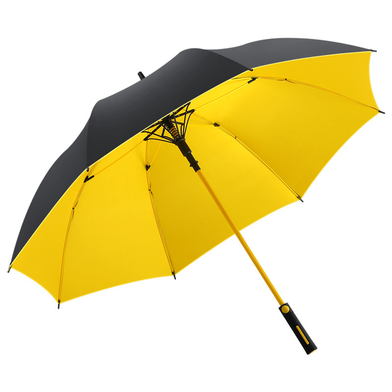 长柄雨伞双层男士大号自动暴雨专用伞加固结实抗风定制直杆大伞男