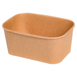 一次性饭盒打包盒食品级家用加厚快餐盒子外卖野餐带盖耐高温纸碗