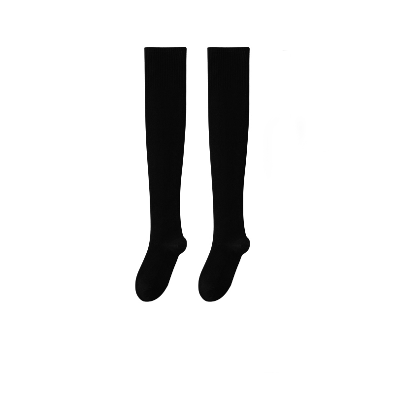 【自营】ATSUGI/厚木压力显瘦小腿袜格雷系灰色长筒中筒袜2025新