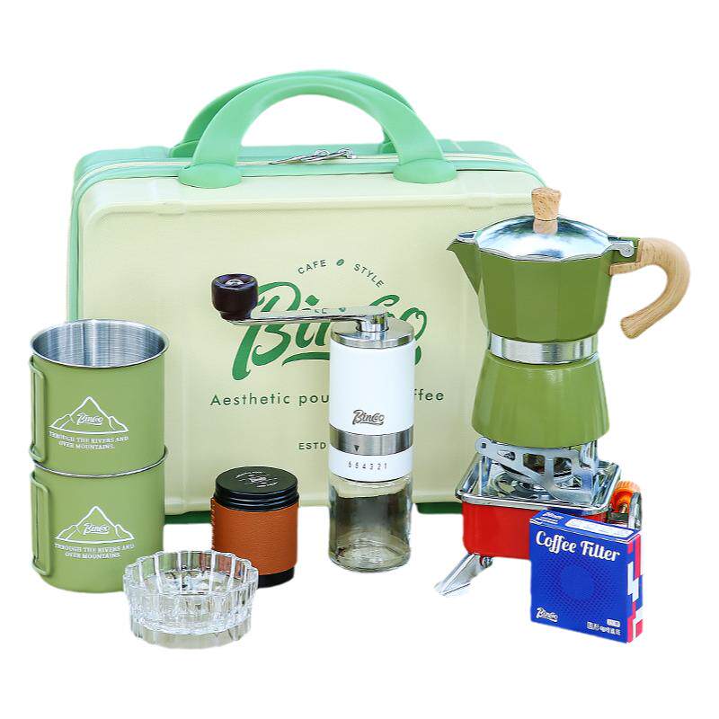 Bincoo摩卡壶套装户外露营器具