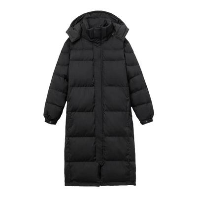 90白鸭绒中戏中长款羽绒服