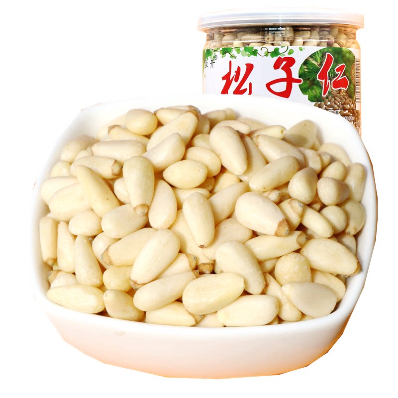 恒开 新货新剥大颗粒红松仁松子仁 去壳新鲜坚果健康零食净重包邮