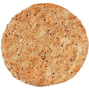 现做现发周村特产香酥烧饼袋装 办公宅家休闲零食芝麻薄饼 益脾胃