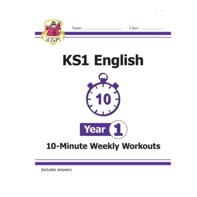 英国CGP原版 KS1 English 英语语法标点拼写阅读测试练习多组合 Grammar Punctuation Spelling 小升初趣味练习思维培养 7-11岁