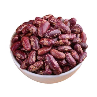 东北紫花芸豆5斤大饭豆四季豆花腰豆子1斤五谷杂粮红花芸豆大碴粥