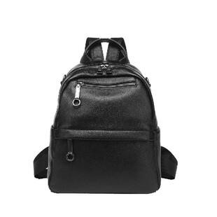 fed头层牛皮真皮女包手提旅游休闲背包大容量双肩包包书包BFA9758