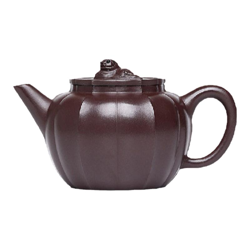 狮球宜兴紫砂壶原矿紫朱泥手工制作家用泡茶茶壶功夫茶具收藏茶器
