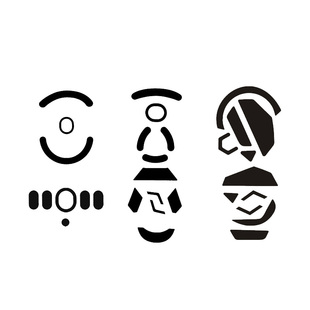 黑皇电竞冰版罗技G304鼠标脚贴G102/G703特氟龙脚垫足垫G309