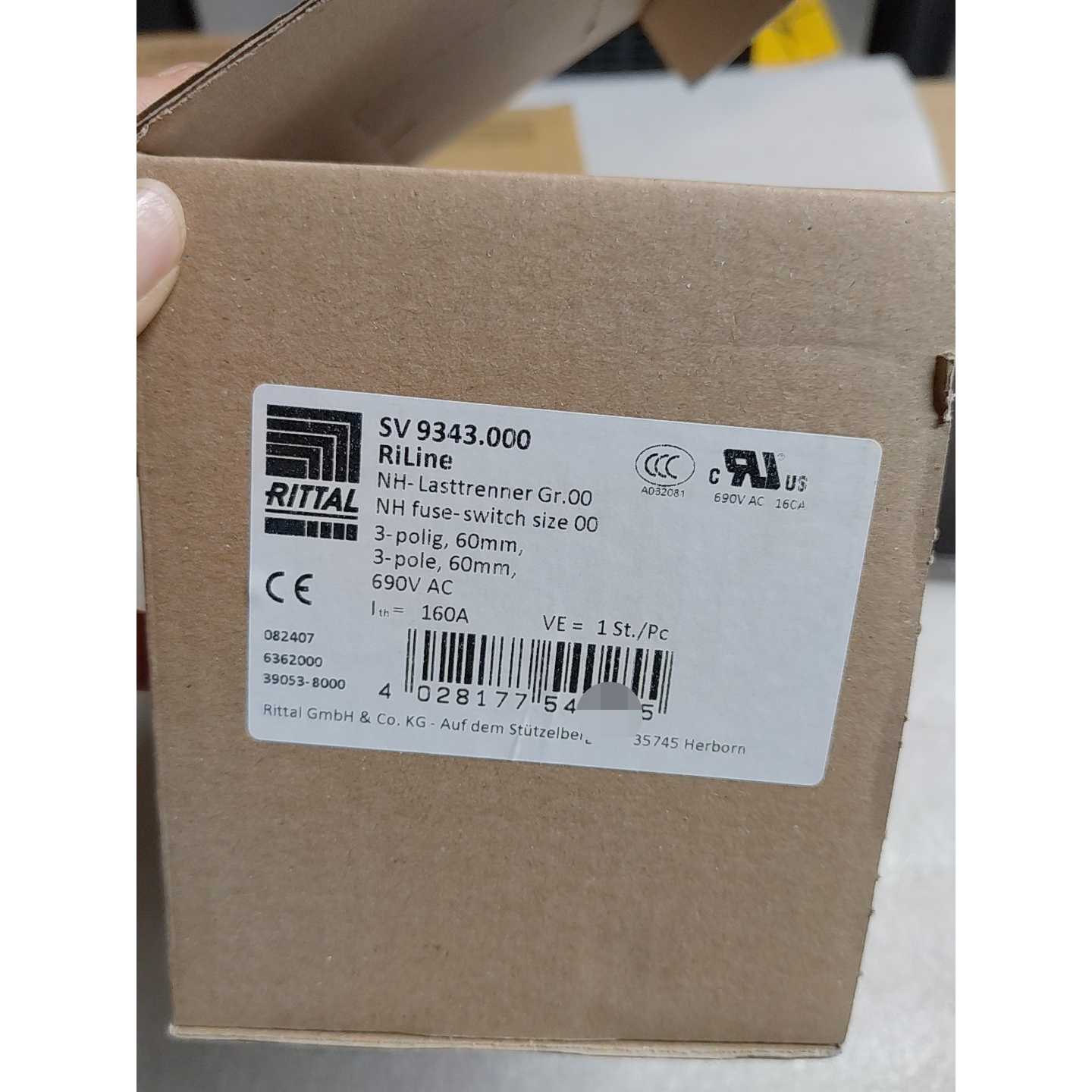 【议价-可维修】RITTAL威图 开关 SV9343/二手均有货