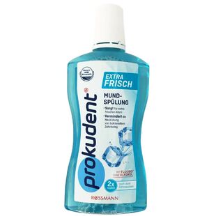现货 德国Prokudent漱口水清新口气防蛀亮白500ml