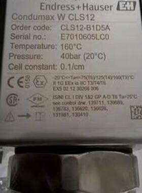 议价原装 正品 德国EH电导率传感器  CLS12 CLS12-B1D5A