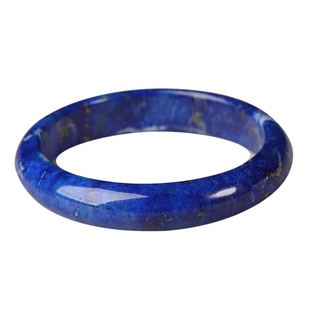 【20年老仓年终捡真漏】天然老料宝蓝青金石手镯破执价结缘直播