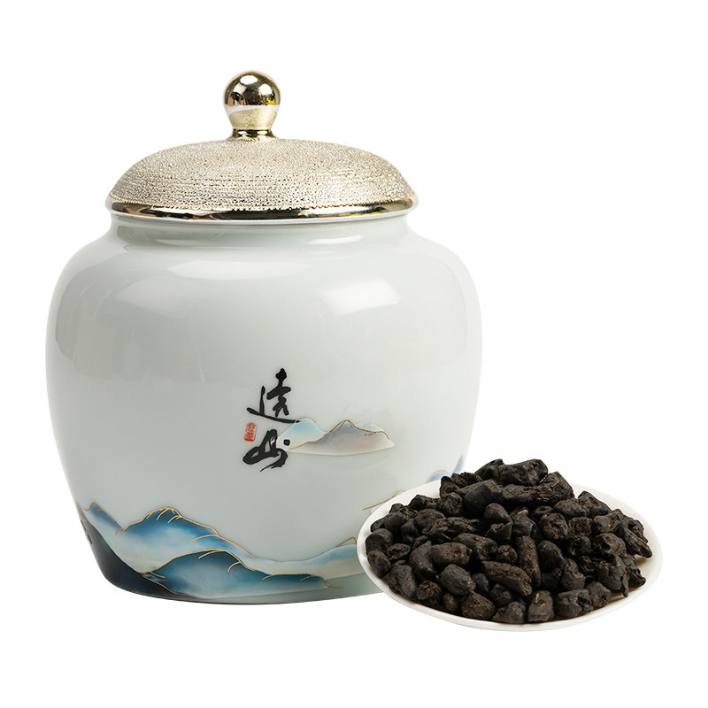 新茶正山小种红茶正宗武夷山养胃茶叶浓香型散装陶瓷罐装礼盒包邮