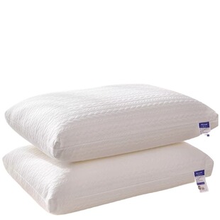 枕头护颈椎枕芯助睡眠高不塌陷学生宿舍酒店睡觉专用成人家用一对