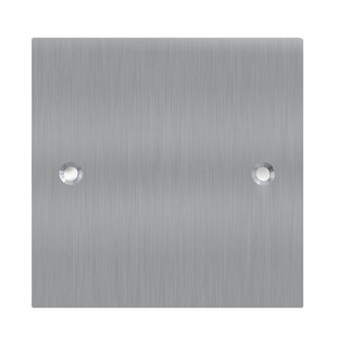 86不锈钢盖板超薄白色空白面板底盒堵洞盲板黑色防火耐高温遮挡片