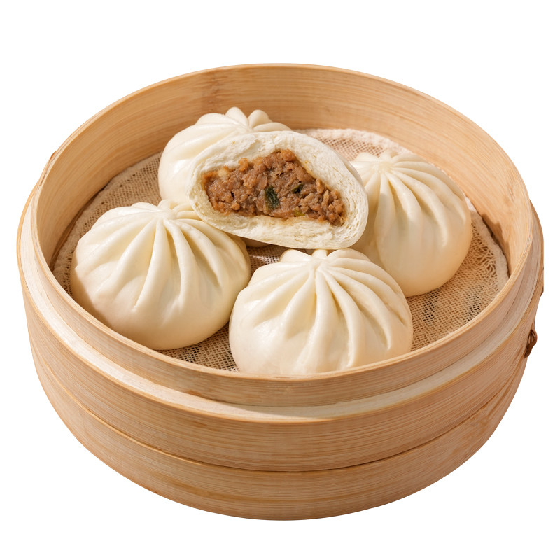 包子肉包早餐半成品速冻面点