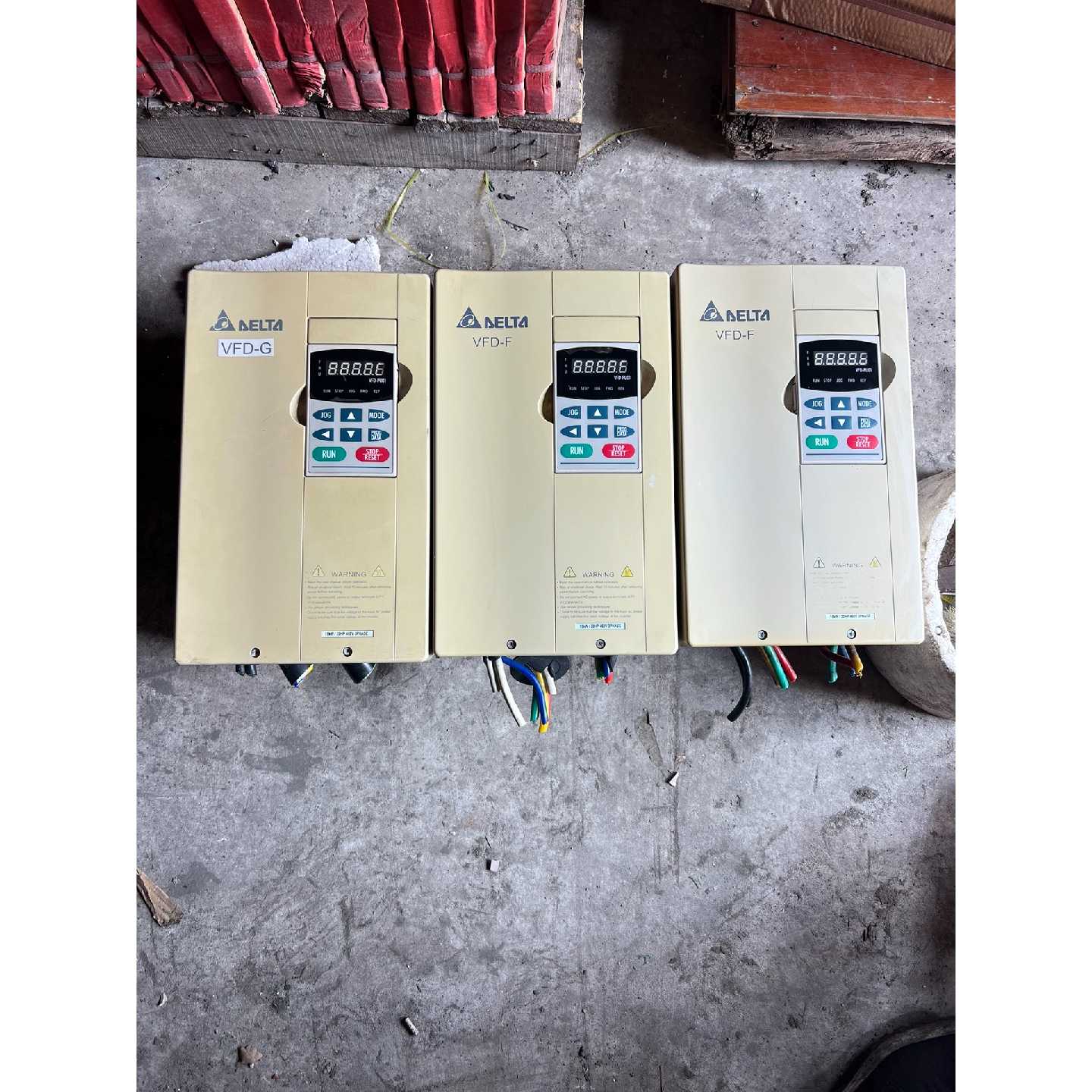 议价台达变频器,VFD150F43A,15kw,二手拆机,成色不